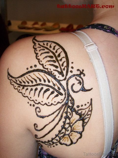 Henna Bird Tattoo