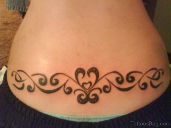 Henna Heart Tattoo