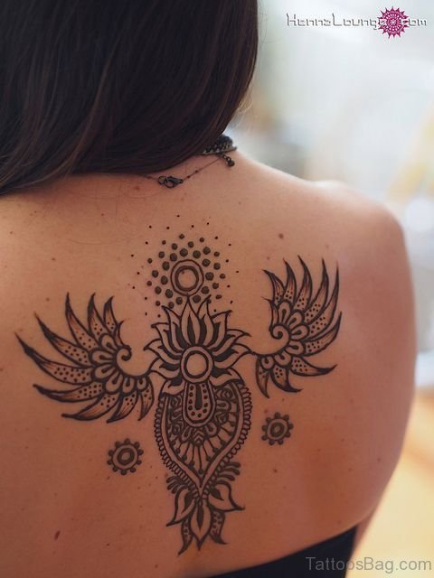 Henna Lotus Tattoo