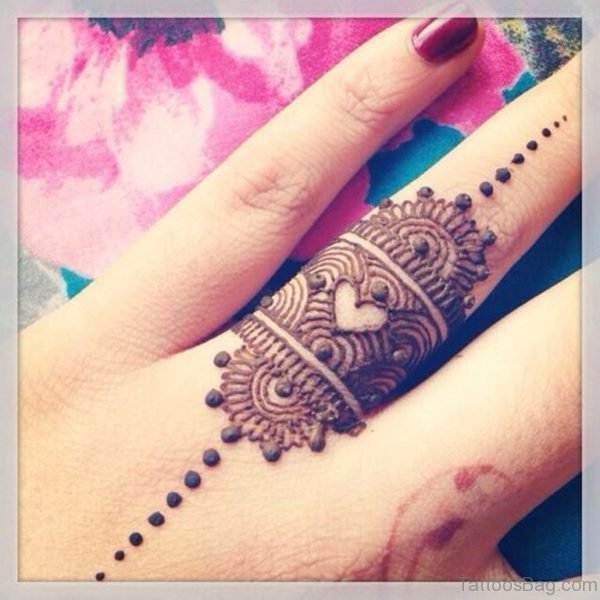 Henna Ring Tattoo