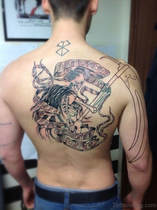 Impressive Back Tattoo