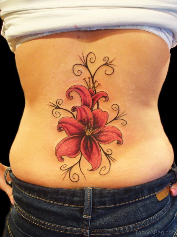 Impressive Flower Tattoo
