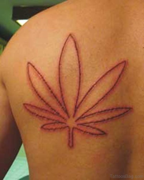 Impressive Leaf Tattoo