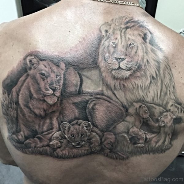 Impressive Lion Tattoo