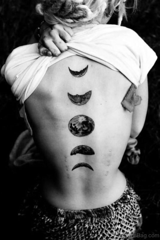 Impressive Moon Tattoo