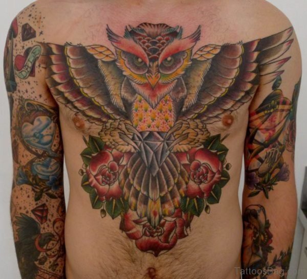 Impressive Owl Tattoo