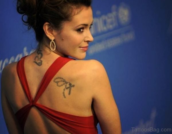 Impressive Rosary Tattoo On Back