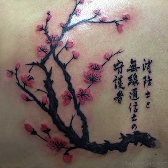 Japanese Cherry Blossom Tattoo