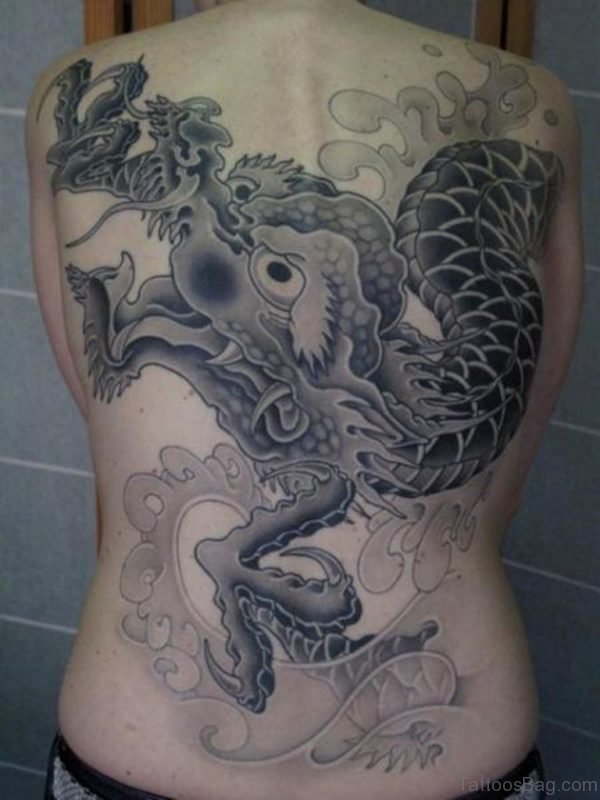 Japanese Dragon Tattoo