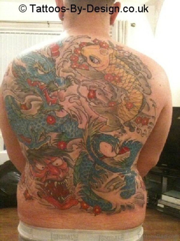 Japanese Fish Tattoo