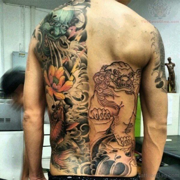 Japanese Flower Tattoo
