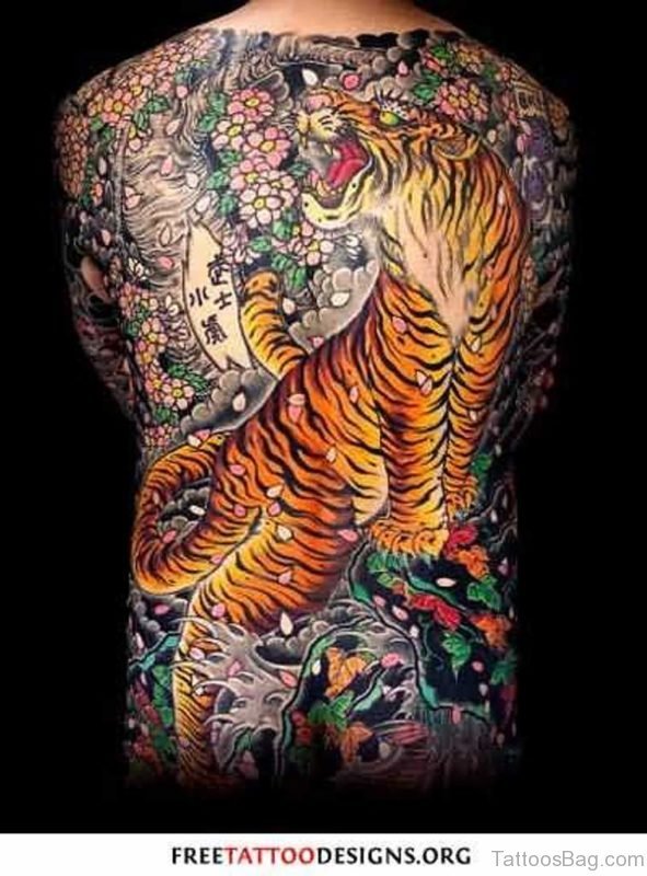 Japanese Tiger Tattoo
