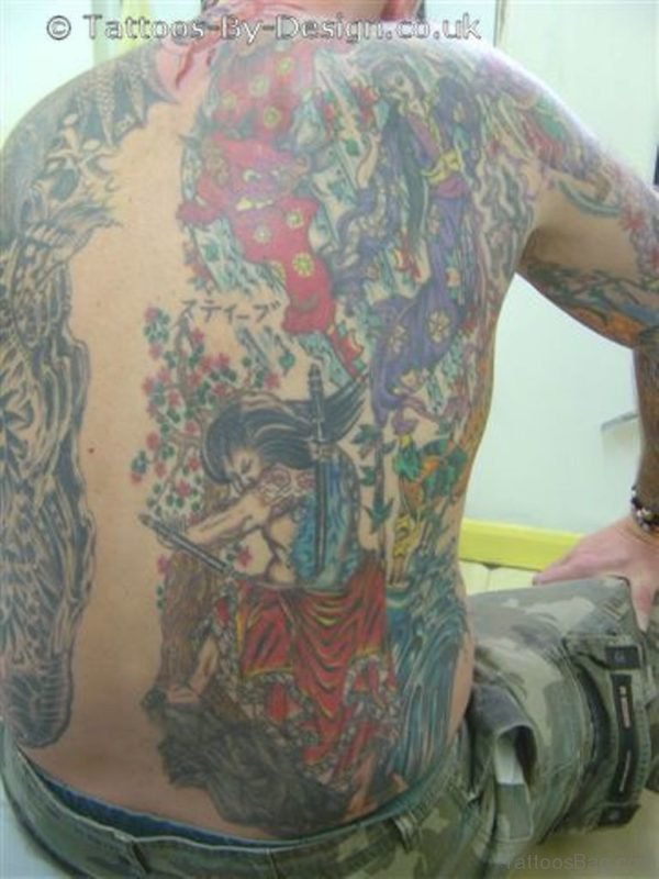Japanese Warrior Tattoo