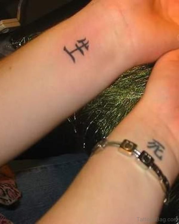 Japanese Wrist Tattoo