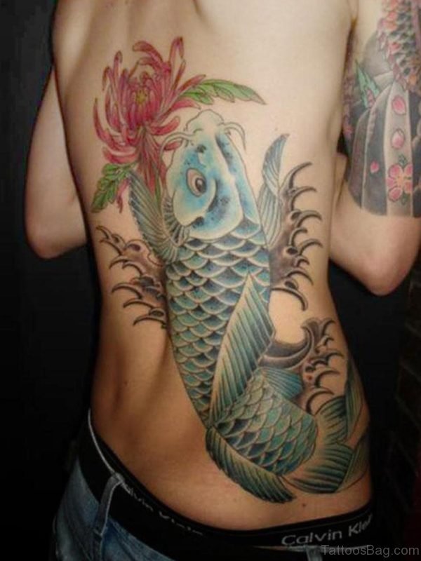 Japanese koi Fish Tattoo
