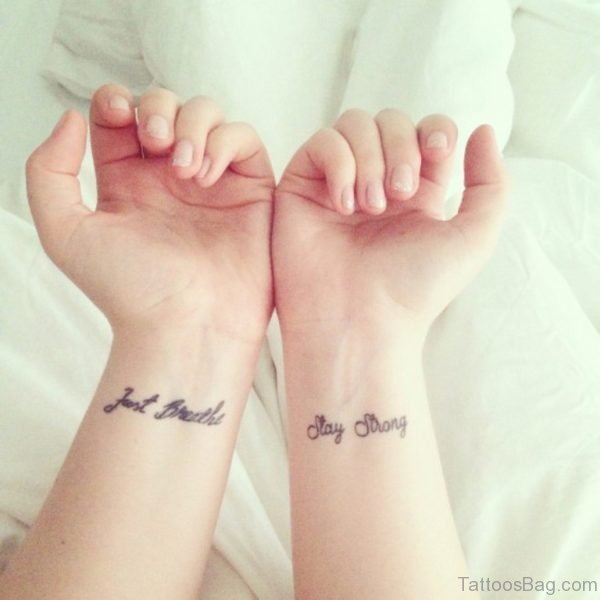 Just breathe Stay Strong