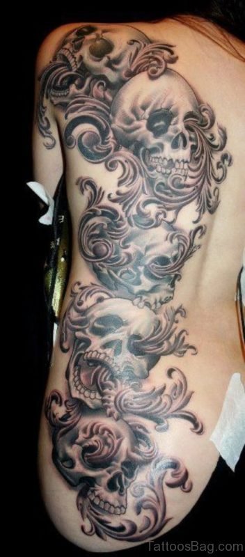 Killer Skull Tattoo