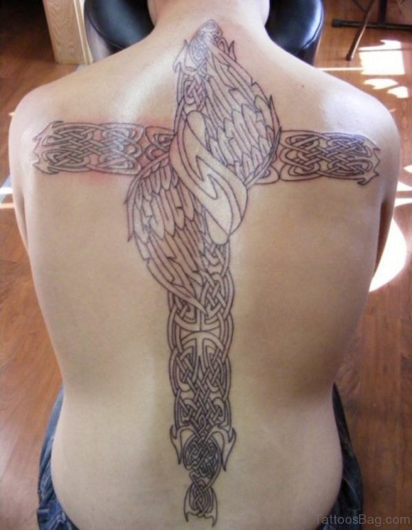 Large Cross Tattoo