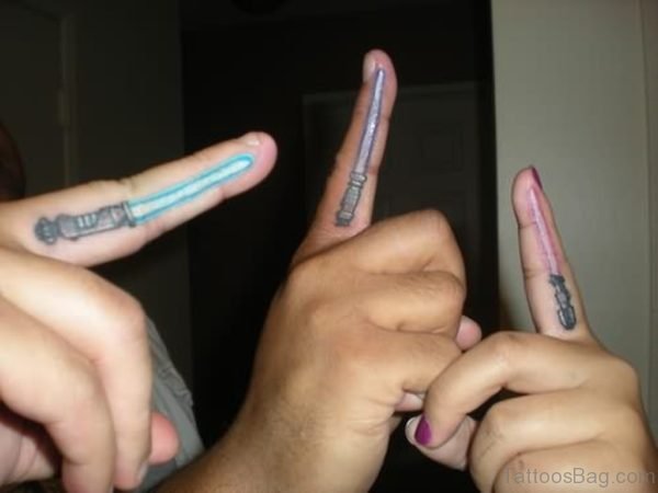 Nice Finger Tattoo