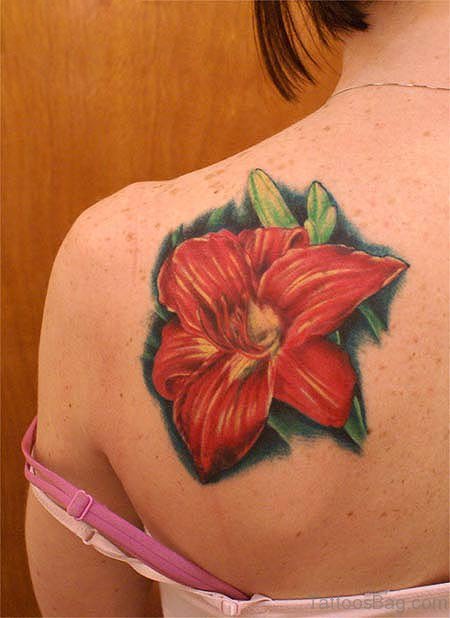 Lily Flower Tattoo