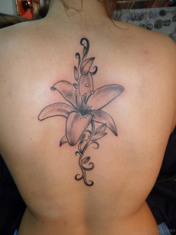 Lily Tattoo Design