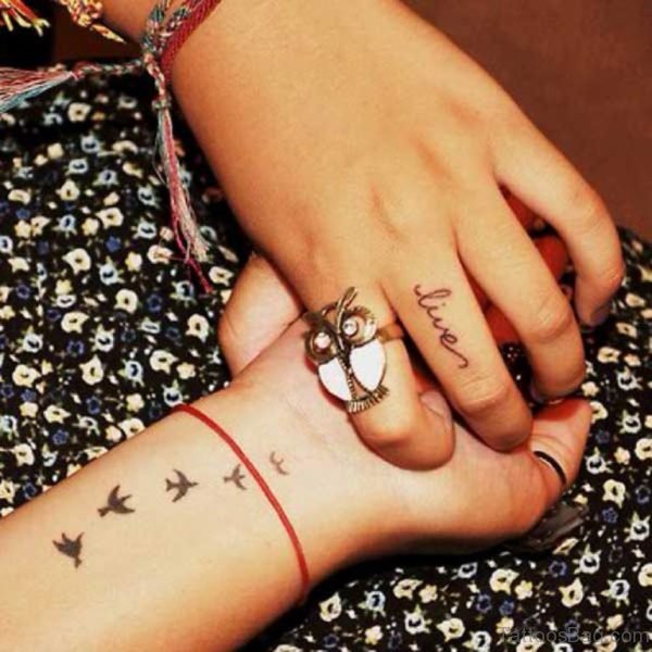 Live Word Tattoo