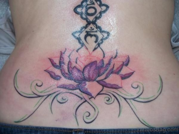 Lotus Flower Tattoo Design