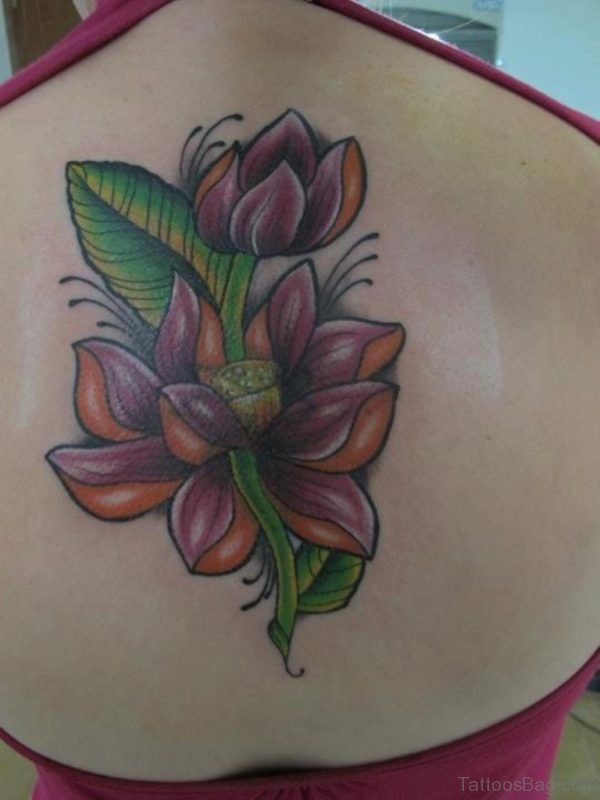 Lotus Flower Tattoo Design