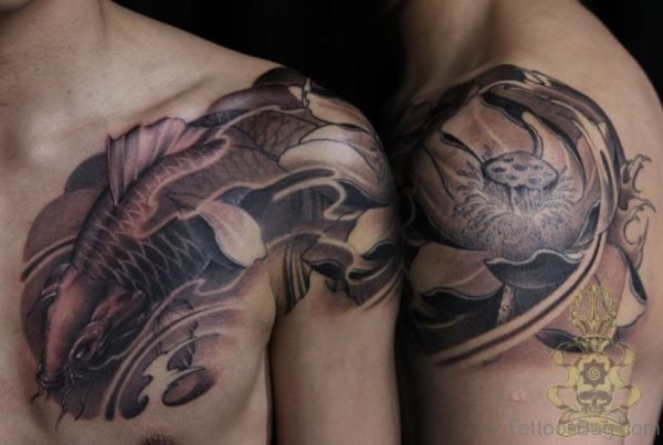 Black Fish Tattoo Design