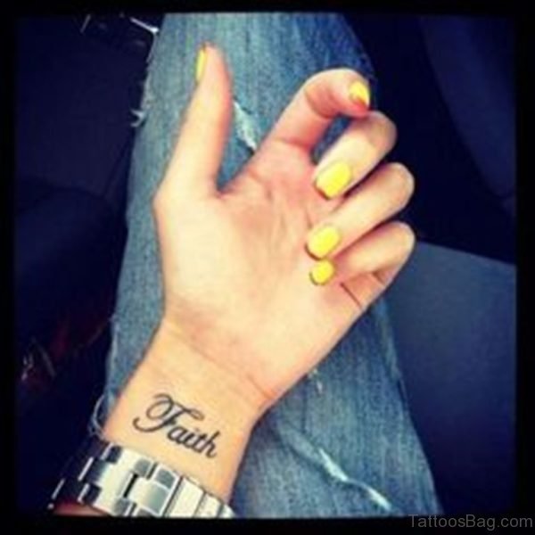 Lovely Faith Tattoo