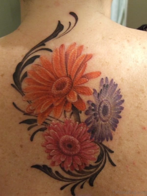 Lovely Daisy Tattoo