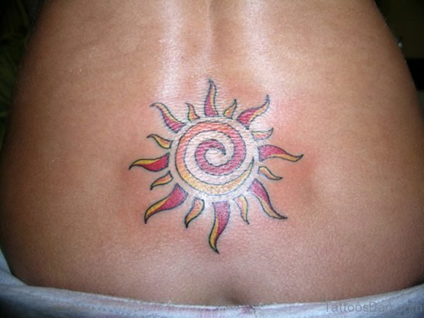 Sun Tattoo Design