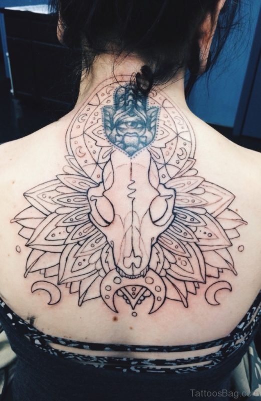 Mandala Deer Tattoo