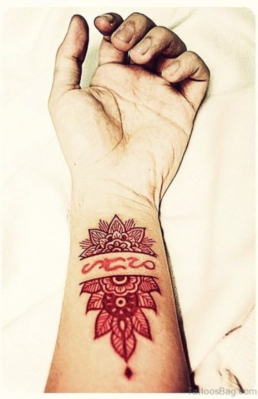 Mandala Flower Tattoo