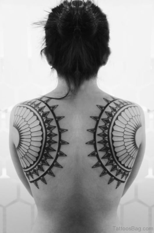 Mandala Tattoo On Back