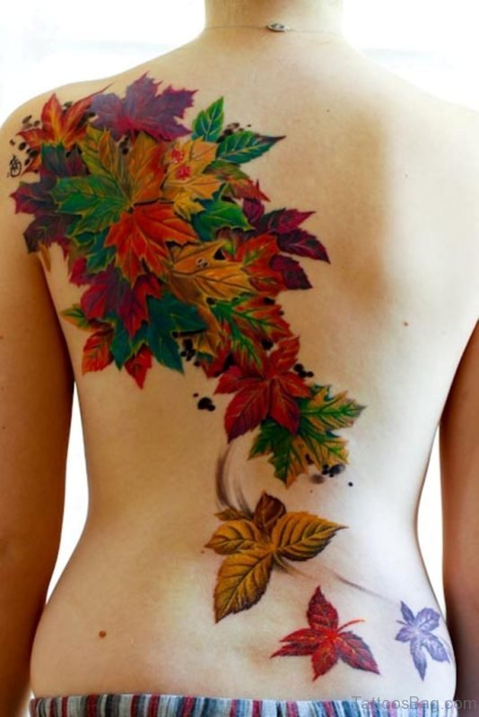 Maple Leaf Tattoo