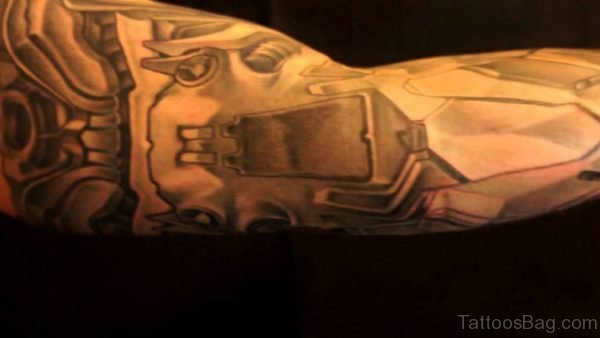 Mechanical Tattoo Image