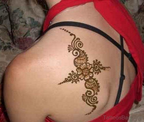 Mehndi Tattoo Design
