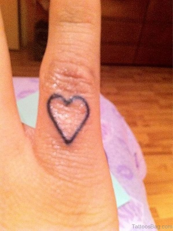 Miley Cyrus Heart Tattoo