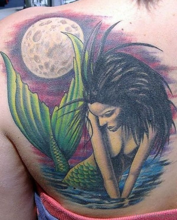 Moon Tattoo Design