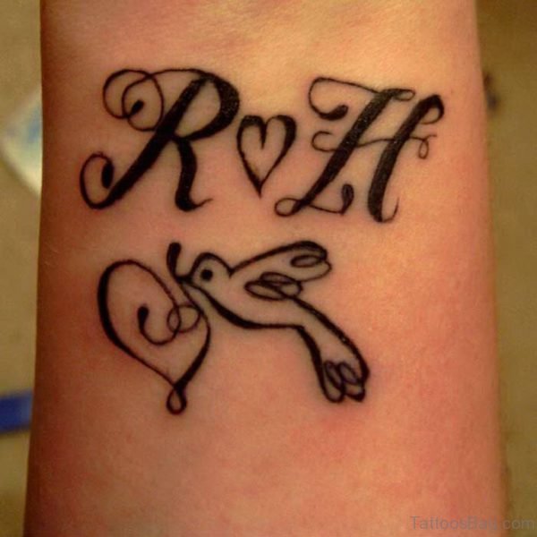 Musical Heart Tattoo