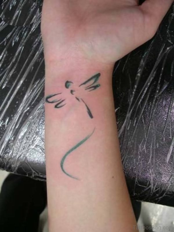 Nice Dragonfly Tattoo