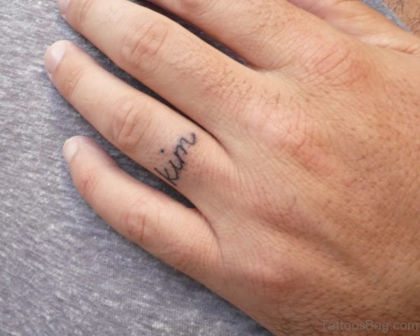 Name Word Tattoo