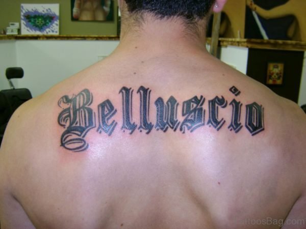 Naming Tattoo Design