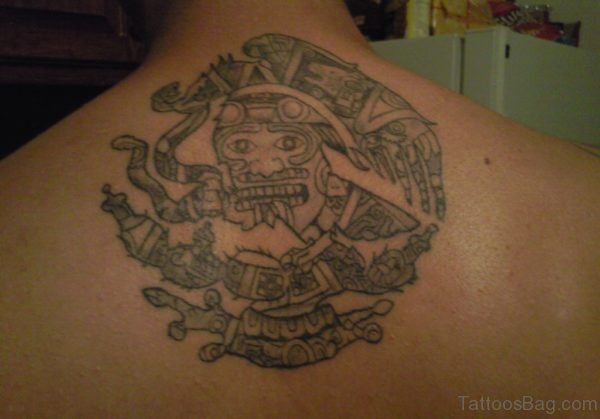 Nice Aztec Symbol Tattoo