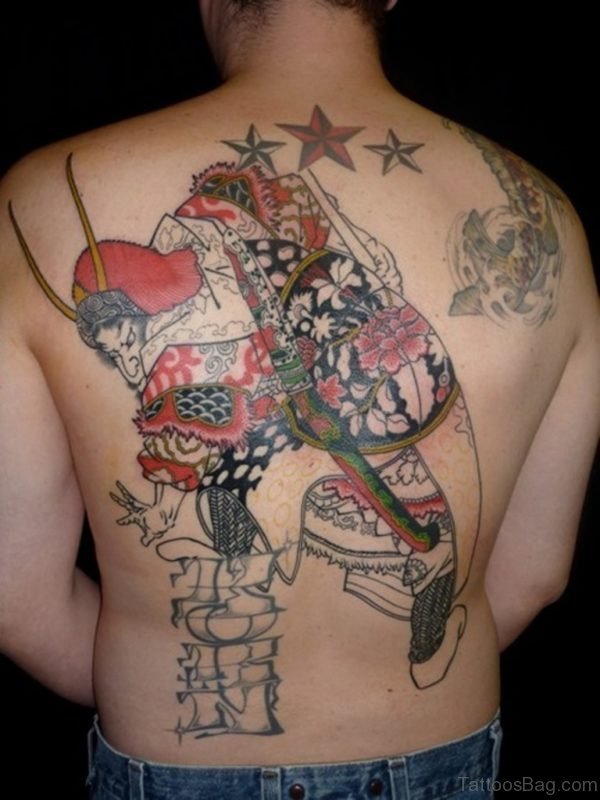 Nice Back Tattoo