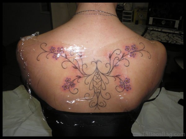 Nice Cherry Blossom Tattoo