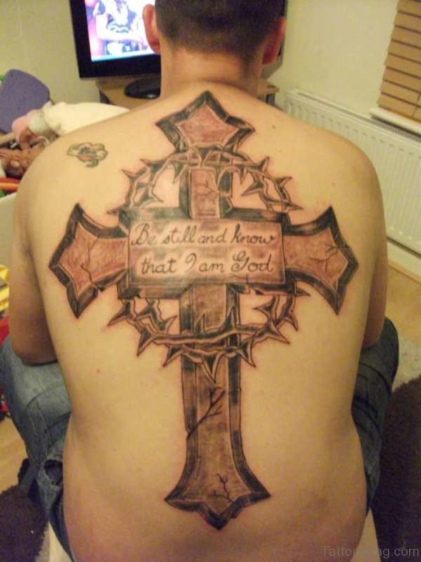 Nice Cross Tattoo