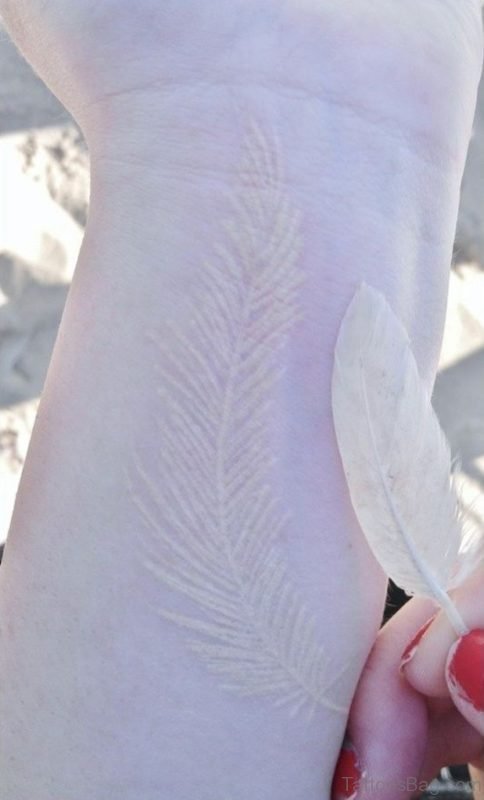 Nice Feather Tattoo