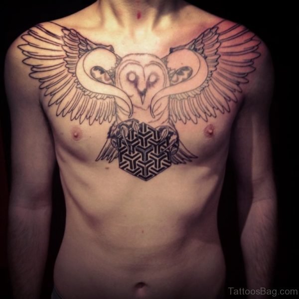 Nice Owl Tattoo Image